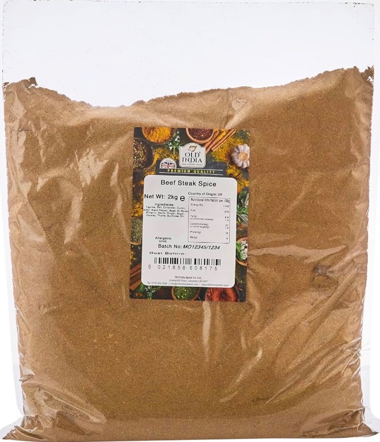 Old India Beef Steak Spice 2kg